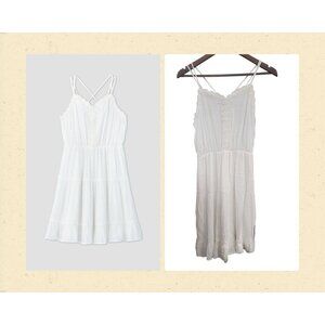 Girls' Sleeveless Crochet Trim Dress - Art Class 18/20